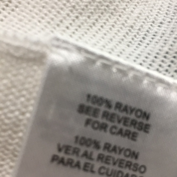 Joseph A. Rayon Tiered Open front cardigan. Size Small - Picture 4 of 7